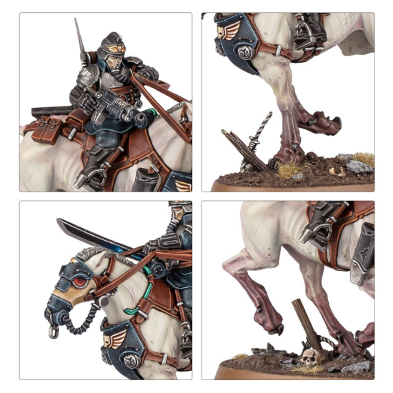 Astra Militarum: Death Riders – Elitarna Kawaleria Death Korps of Krieg | Warhammer 40,000